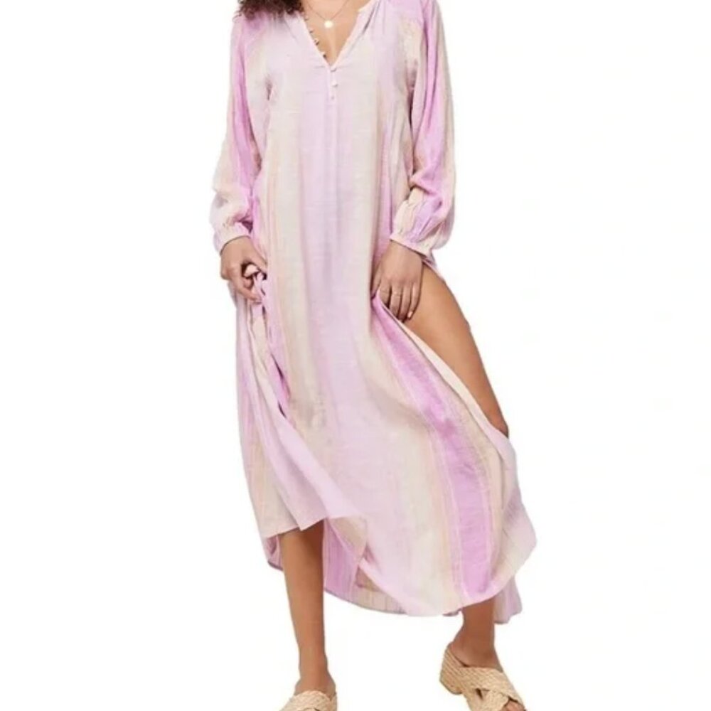 l*space Cassia Maxi Cover-up Dress NWT Size L